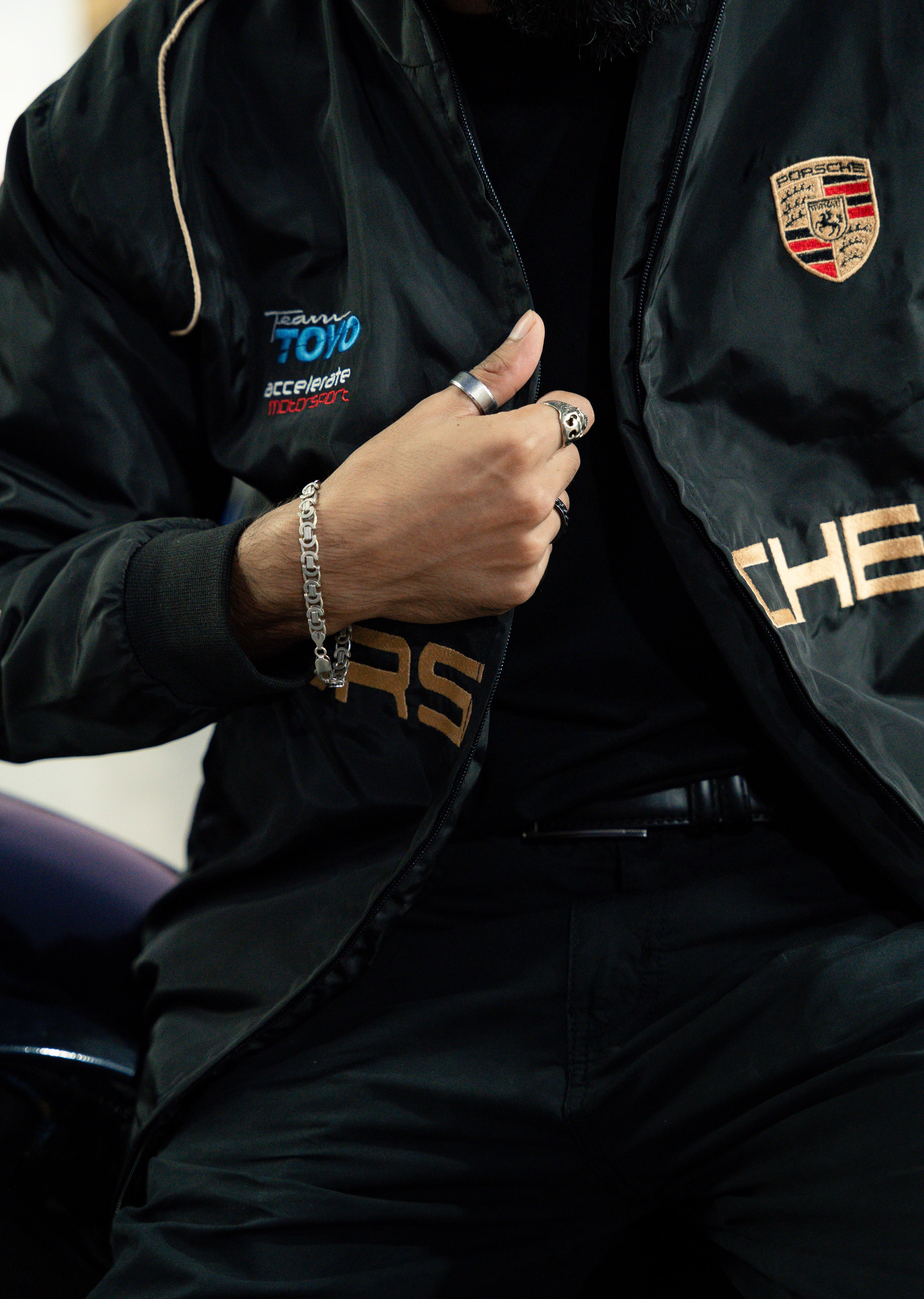 Porsche Embroidered Jacket